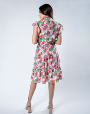 Vestido Midi de Flores