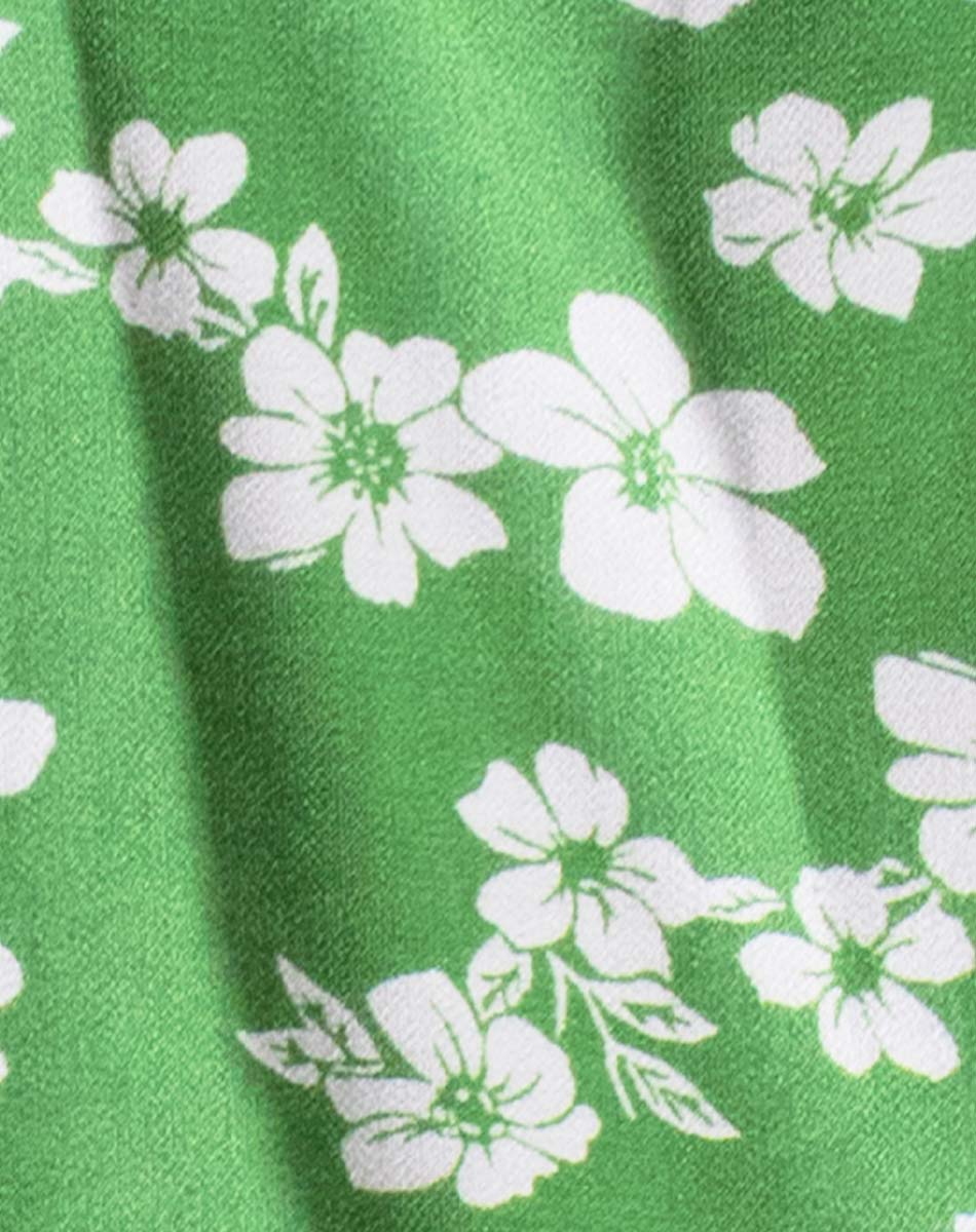 Blusa Floral Escote V