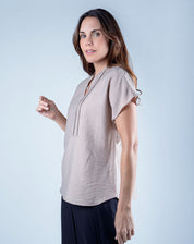 Blusa Tradicional  Cuello Mao