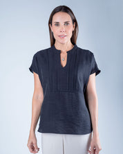 Blusa Tradicional  Cuello Mao