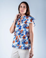 Blusa con Estampado Floral