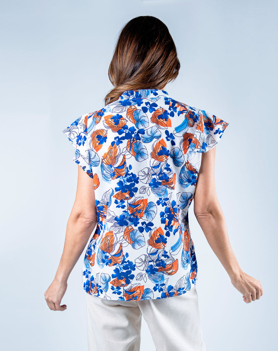 Blusa con Estampado Floral