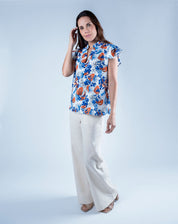 Blusa con Estampado Floral