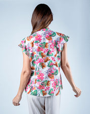 Blusa con Estampado Floral