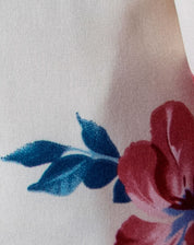 Blusa Cuello Mao Floral