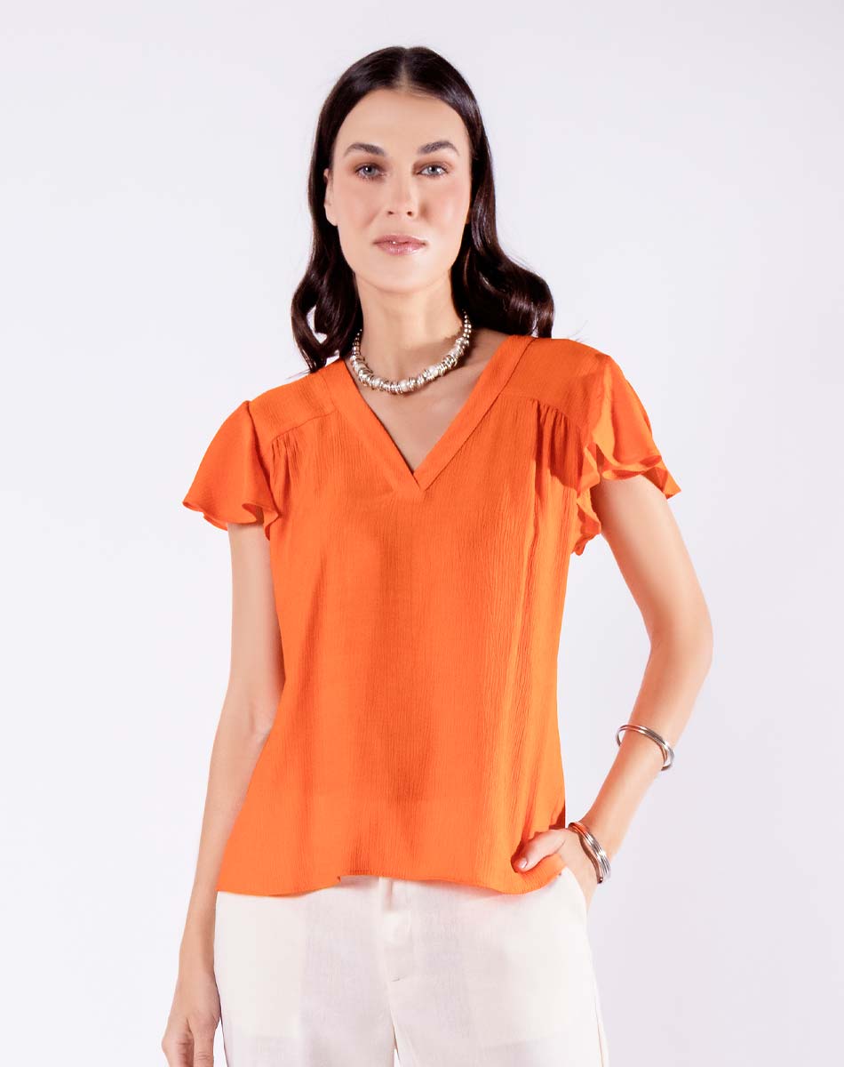Blusa Escote V