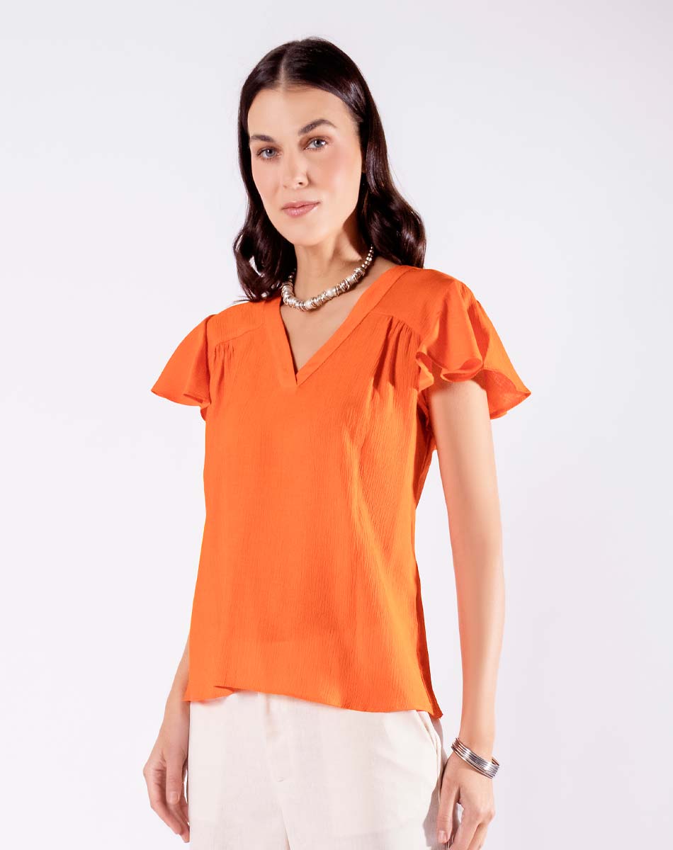 Blusa Escote V