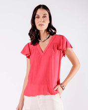 Blusa Escote V