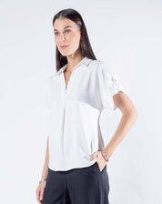 Blusa Escote camisero