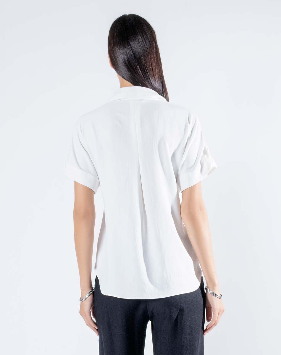 Blusa Escote camisero