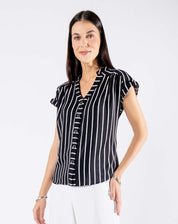 Blusa Escote camisero