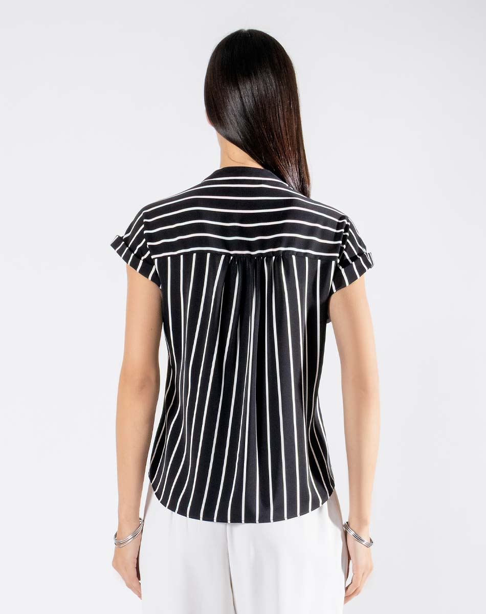 Blusa Escote camisero