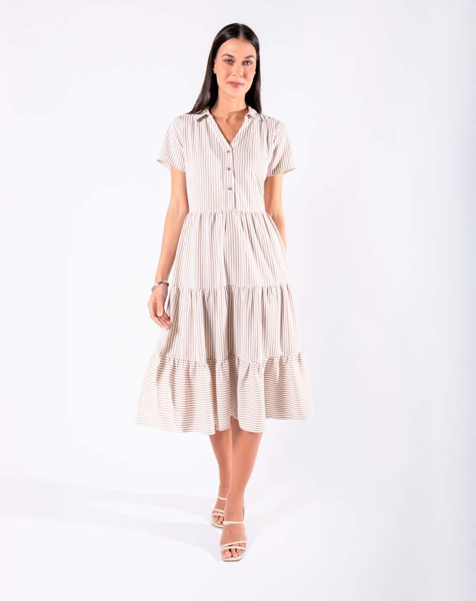 Vestido Midi Camisero