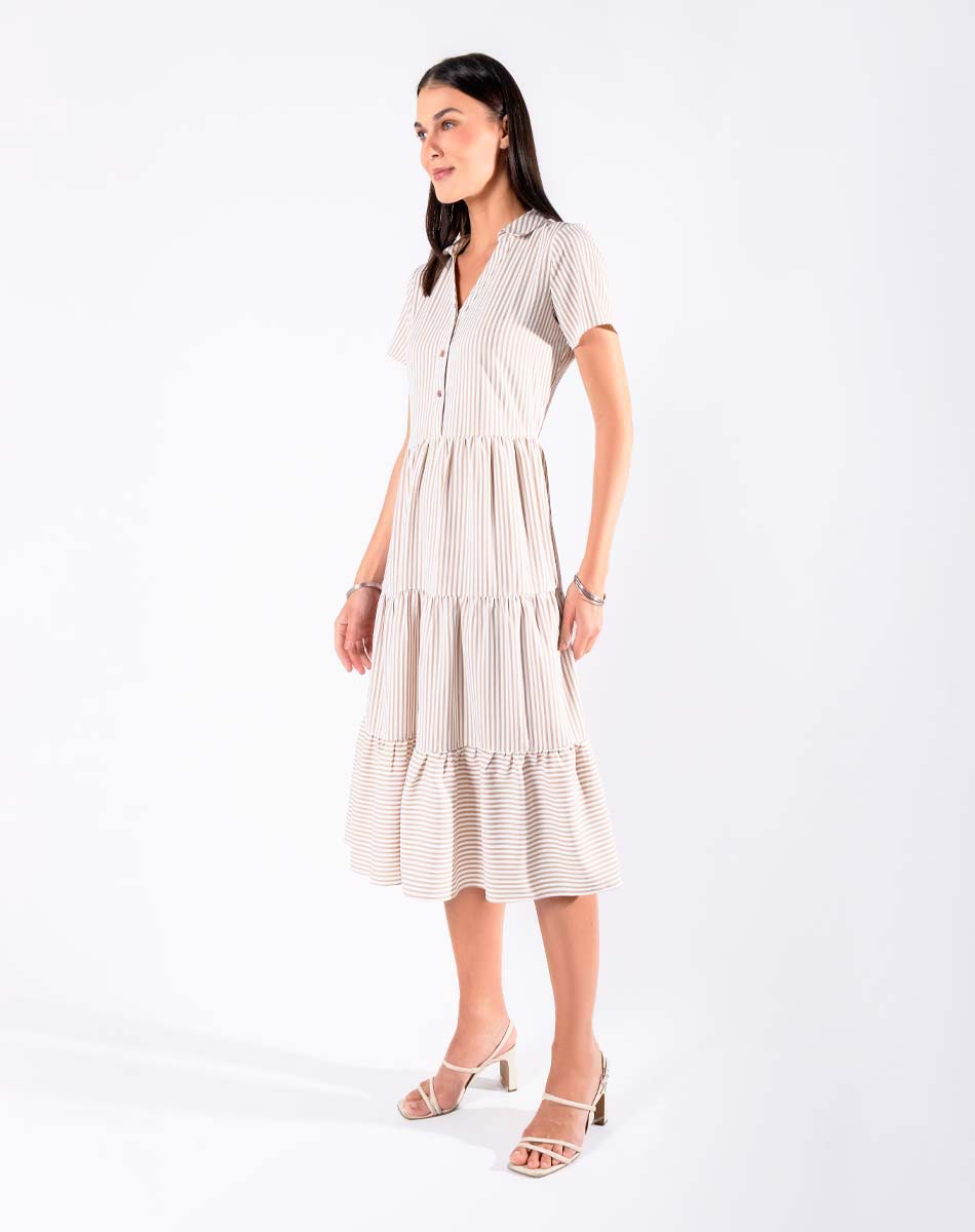 Vestido Midi Camisero
