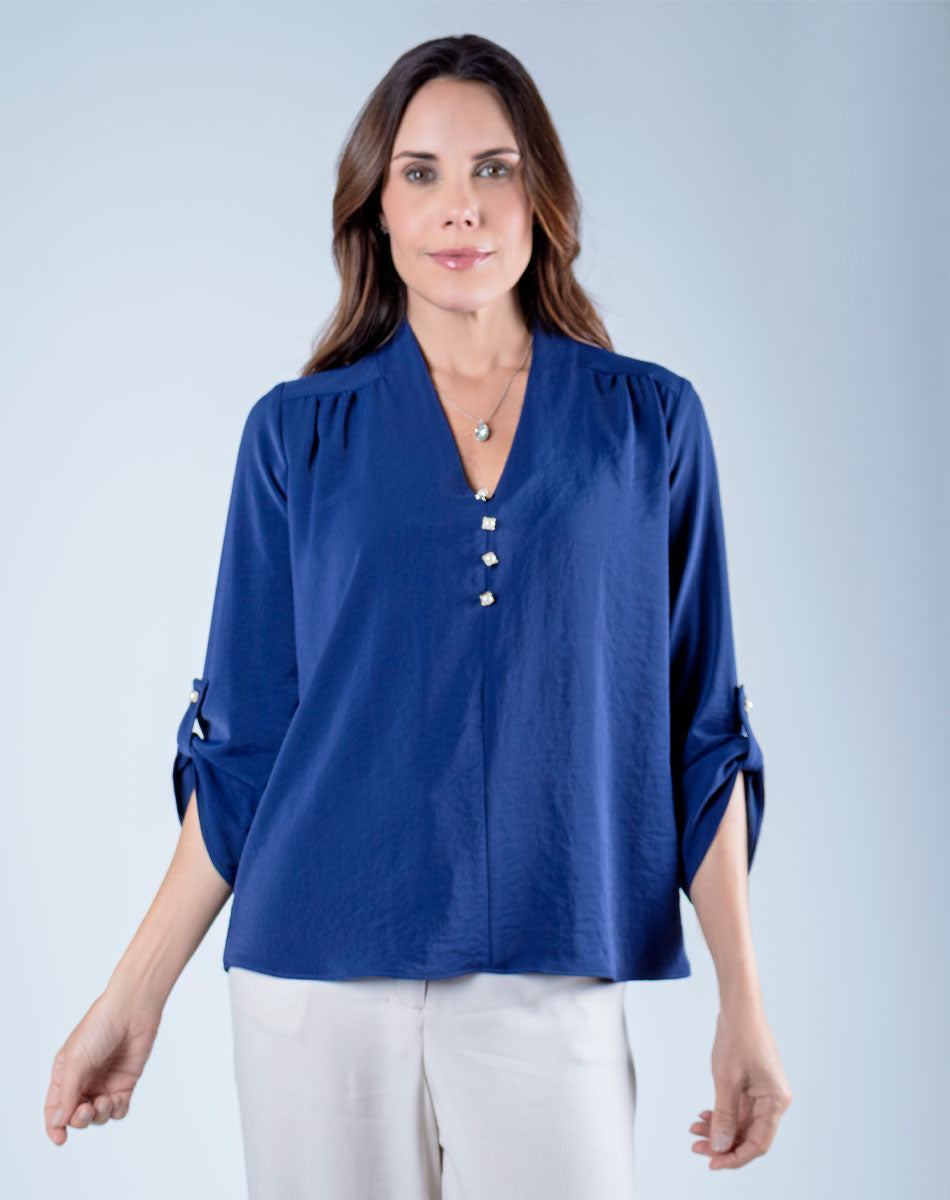 Blusa Escote V