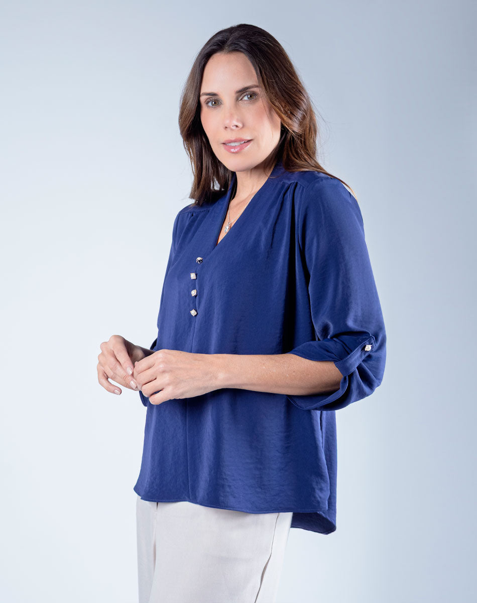 Blusa Escote V