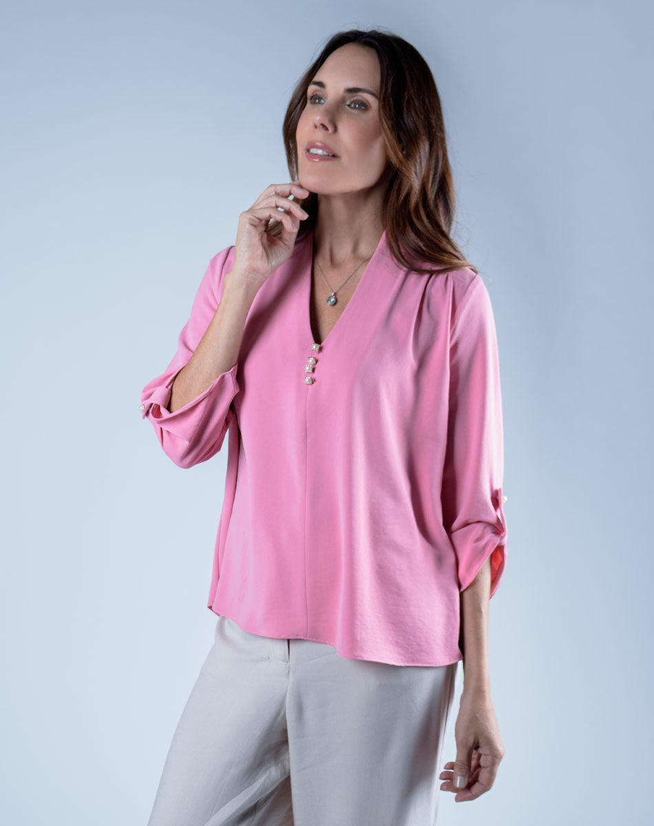 Blusa Escote V
