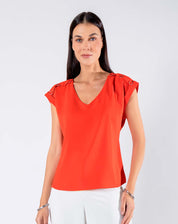 Blusa Cuello V