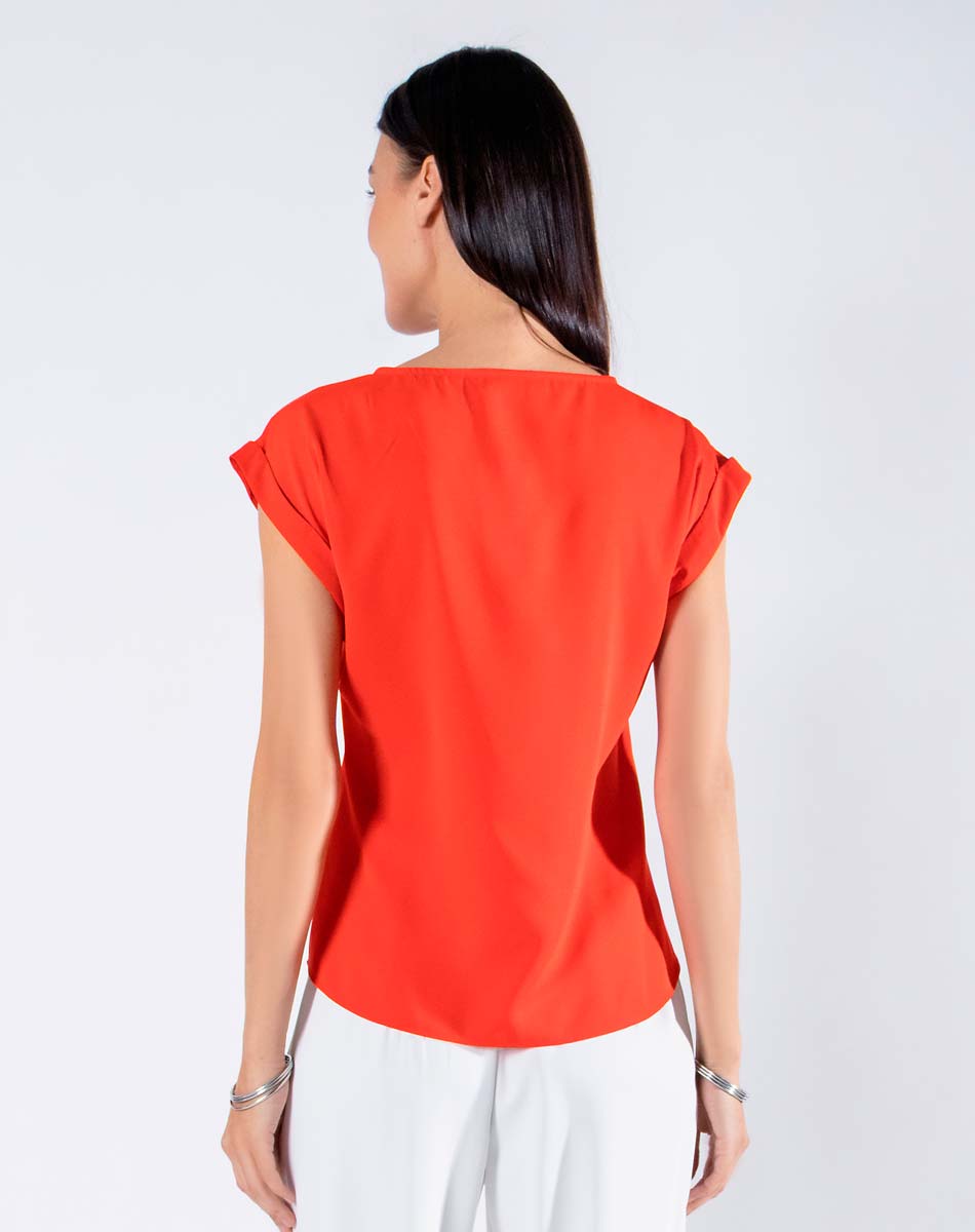 Blusa Cuello V