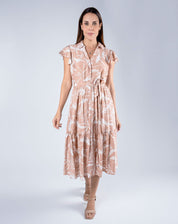 Vestido Midi Estampado