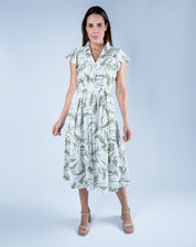 Vestido Midi Estampado
