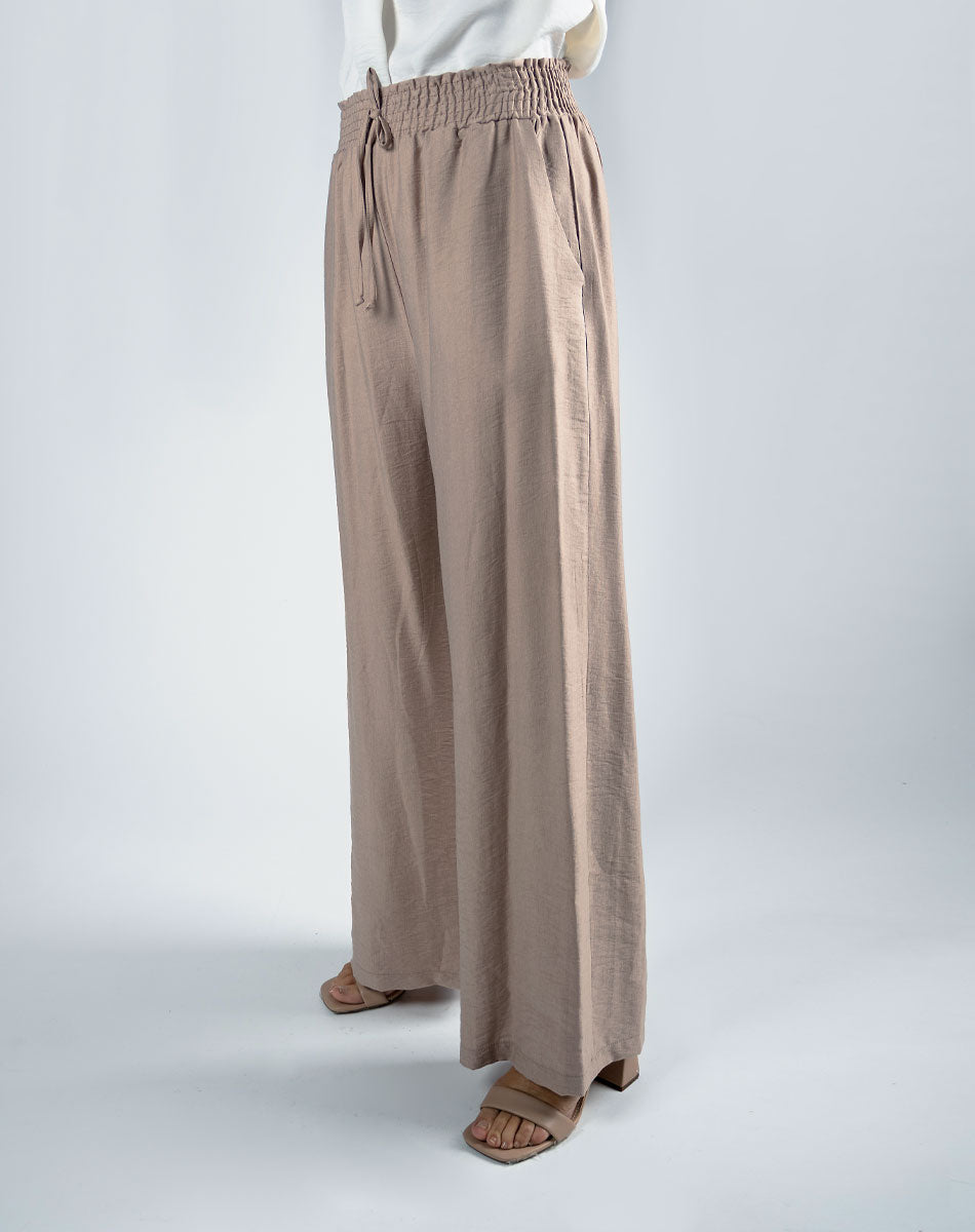 Pantalón Ancho Smock