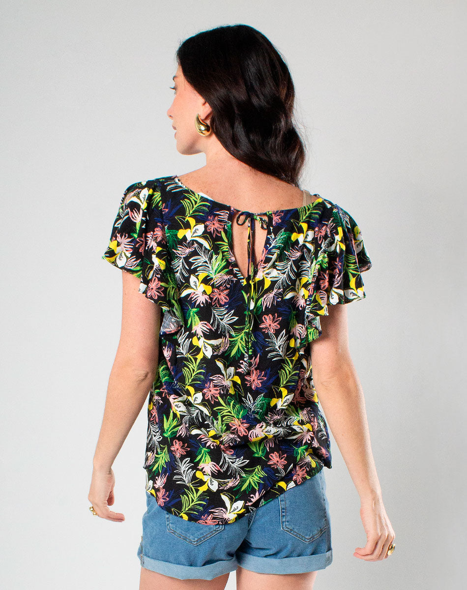 Blusa con Escote V