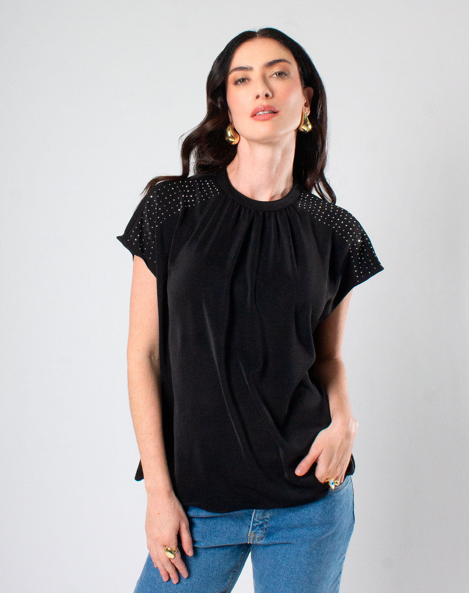 Blusa Cuello Mao