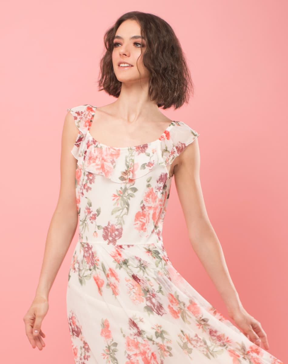 Vestido Maxi Print