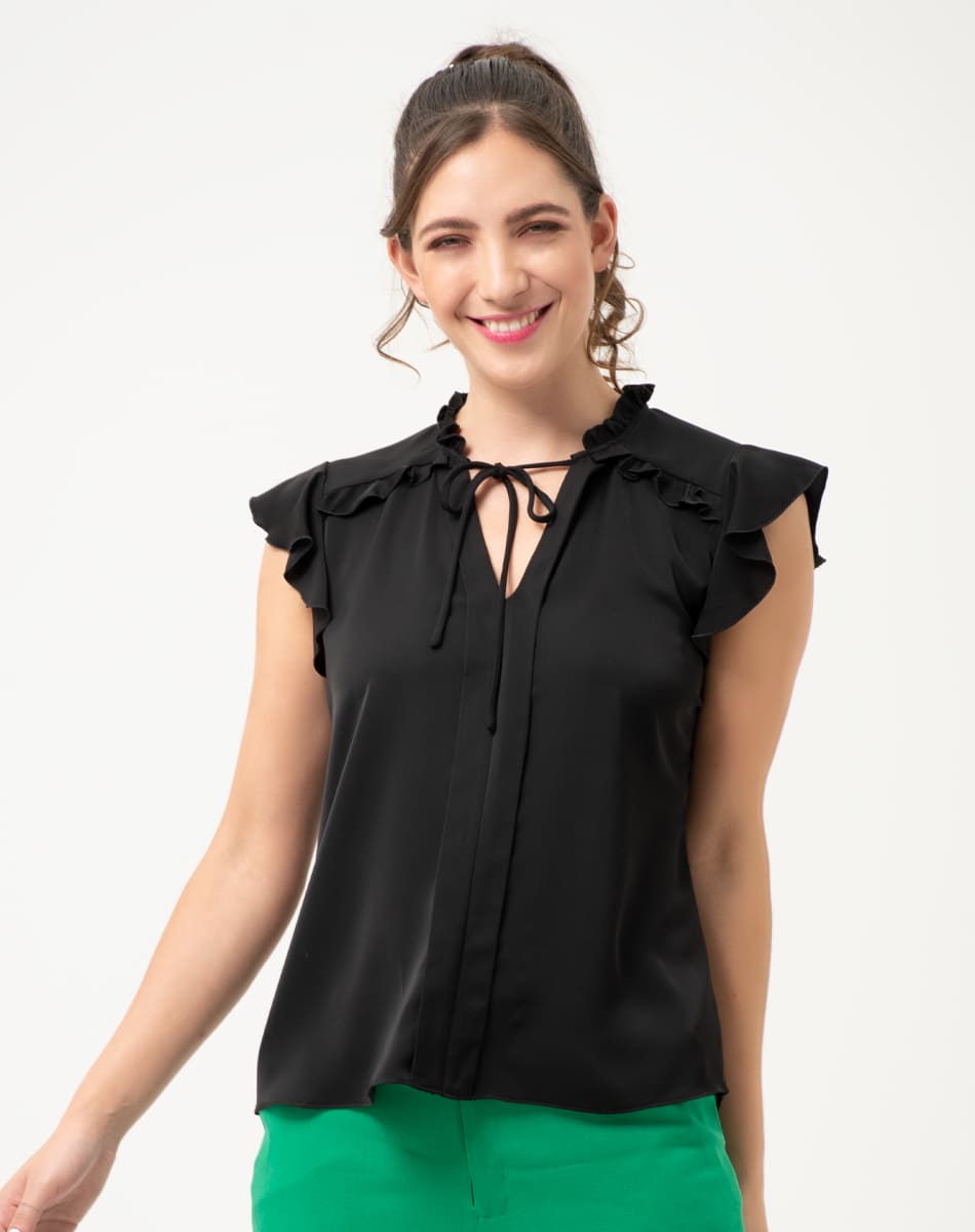 Blusa Cuello V
