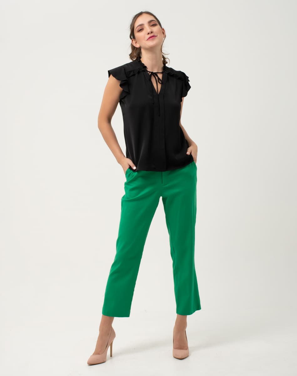 Blusa Cuello V