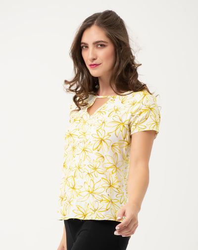 Blusa Cuello Redondo