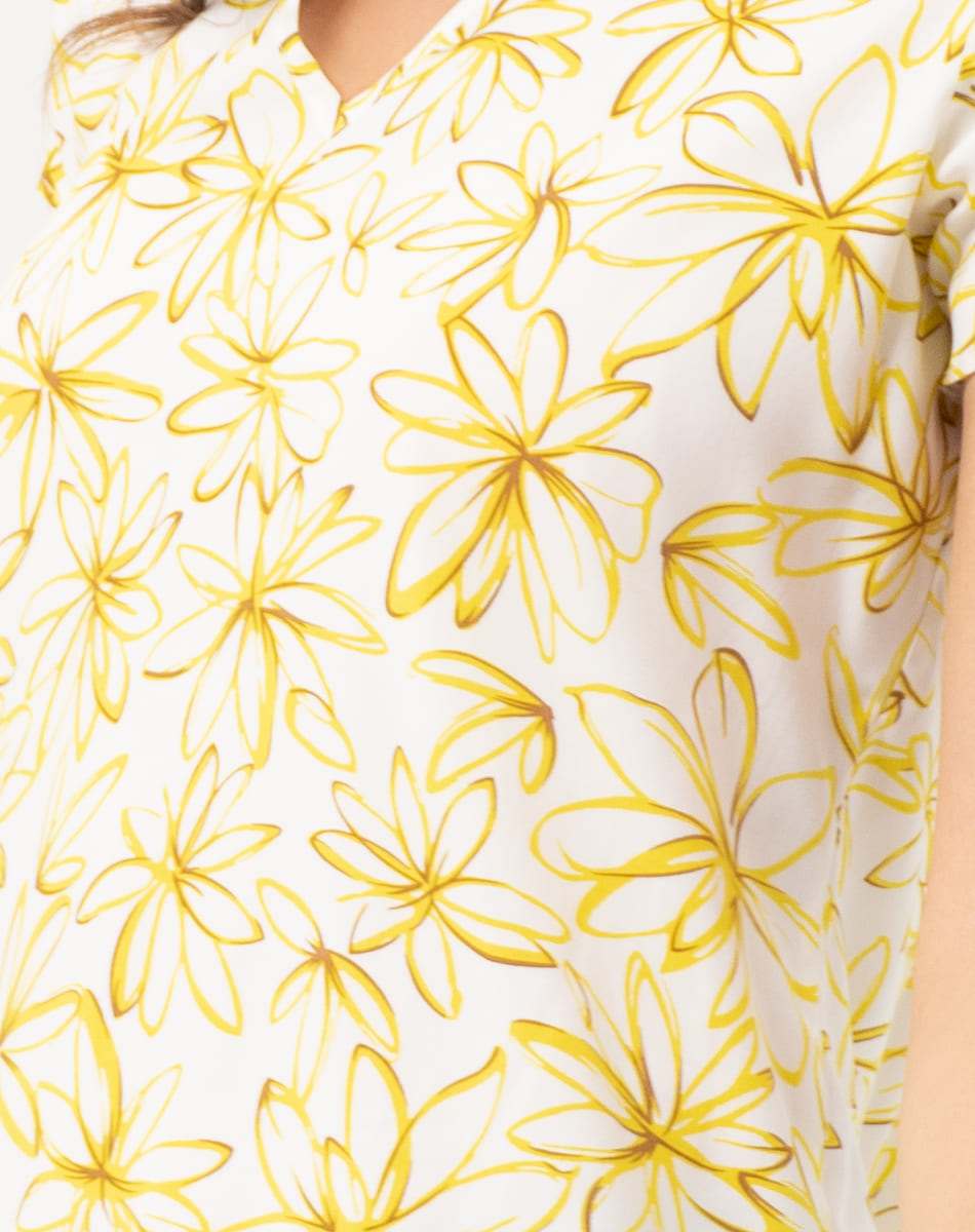 Blusa Cuello Redondo