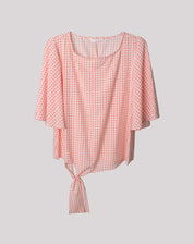 Blusa con Cuello Redondo