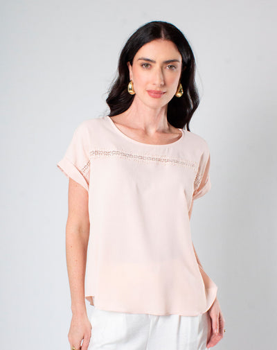 Blusa Cuello Redondo