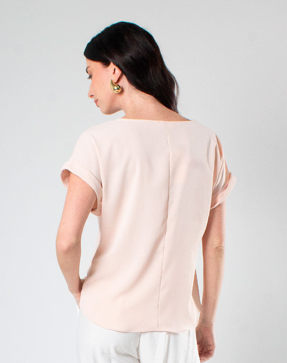 Blusa Cuello Redondo