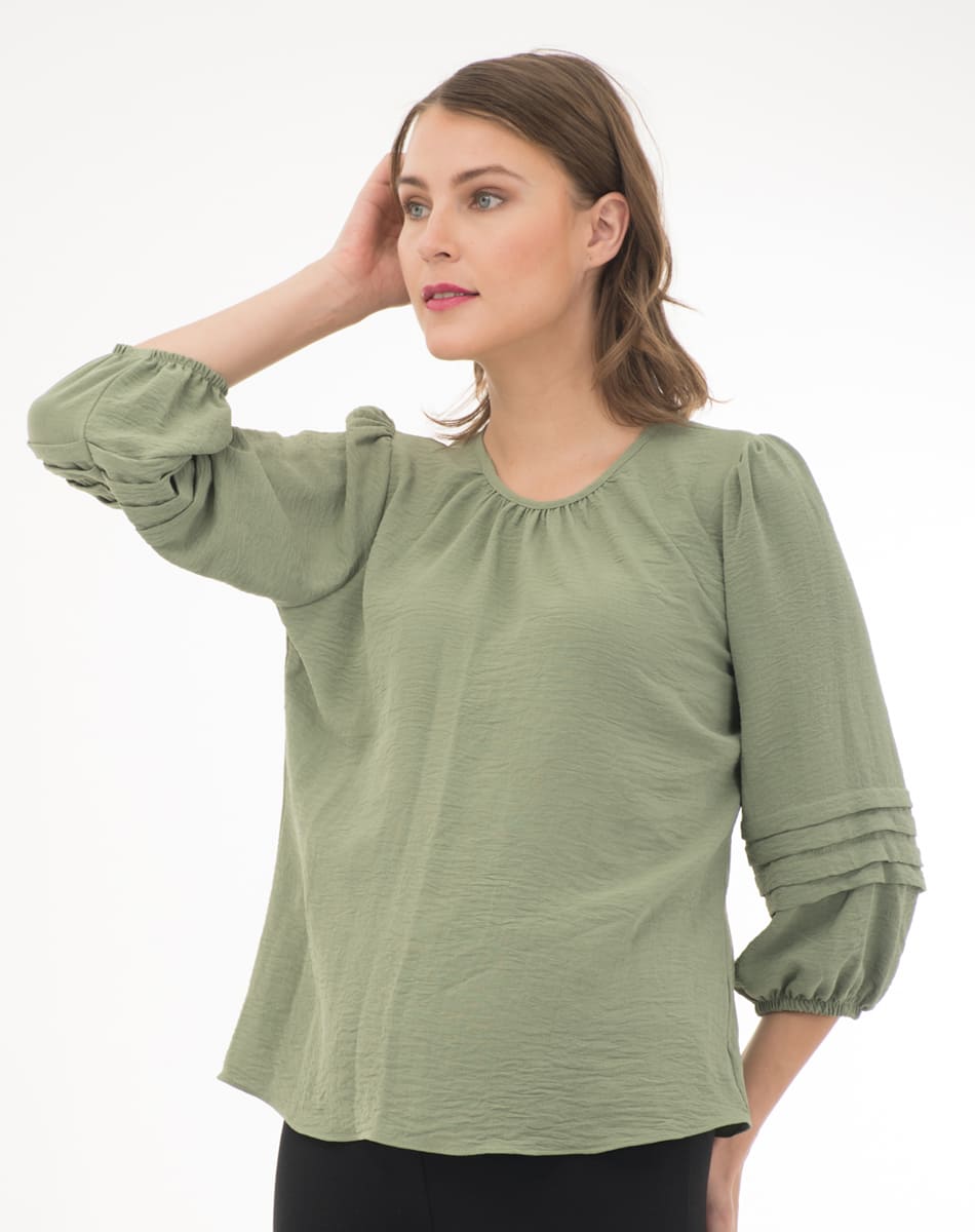 Blusa Cuello Redondo
