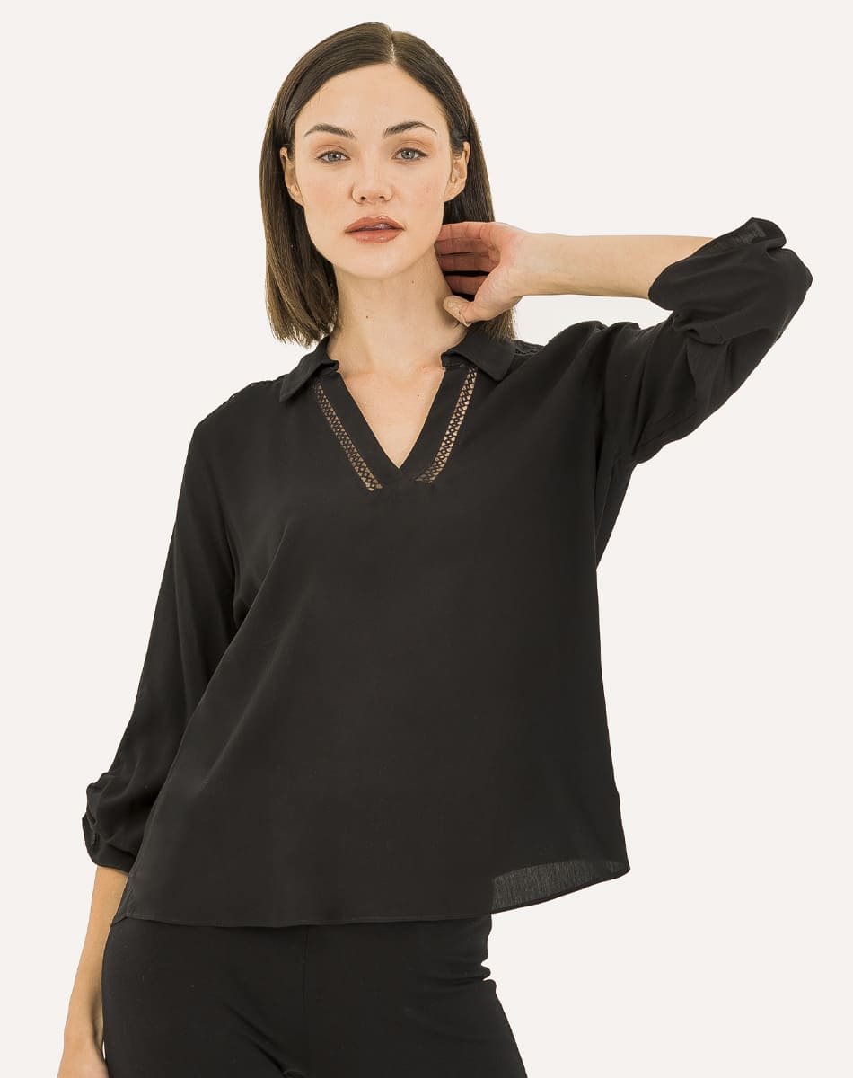 Blusa Escote V