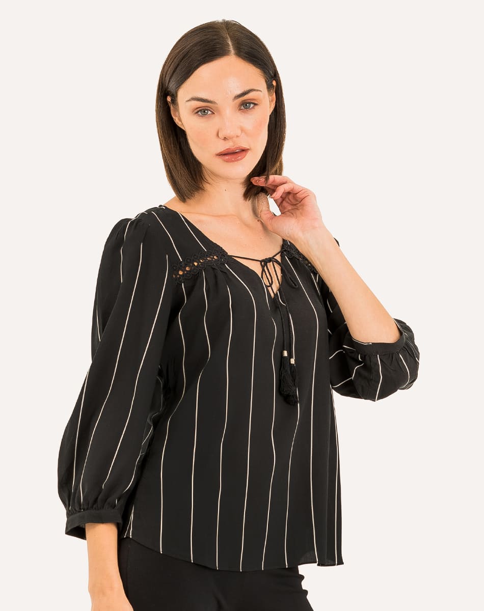 Blusa Escote V