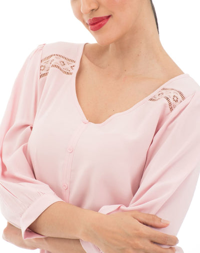 Blusa Con Escote V