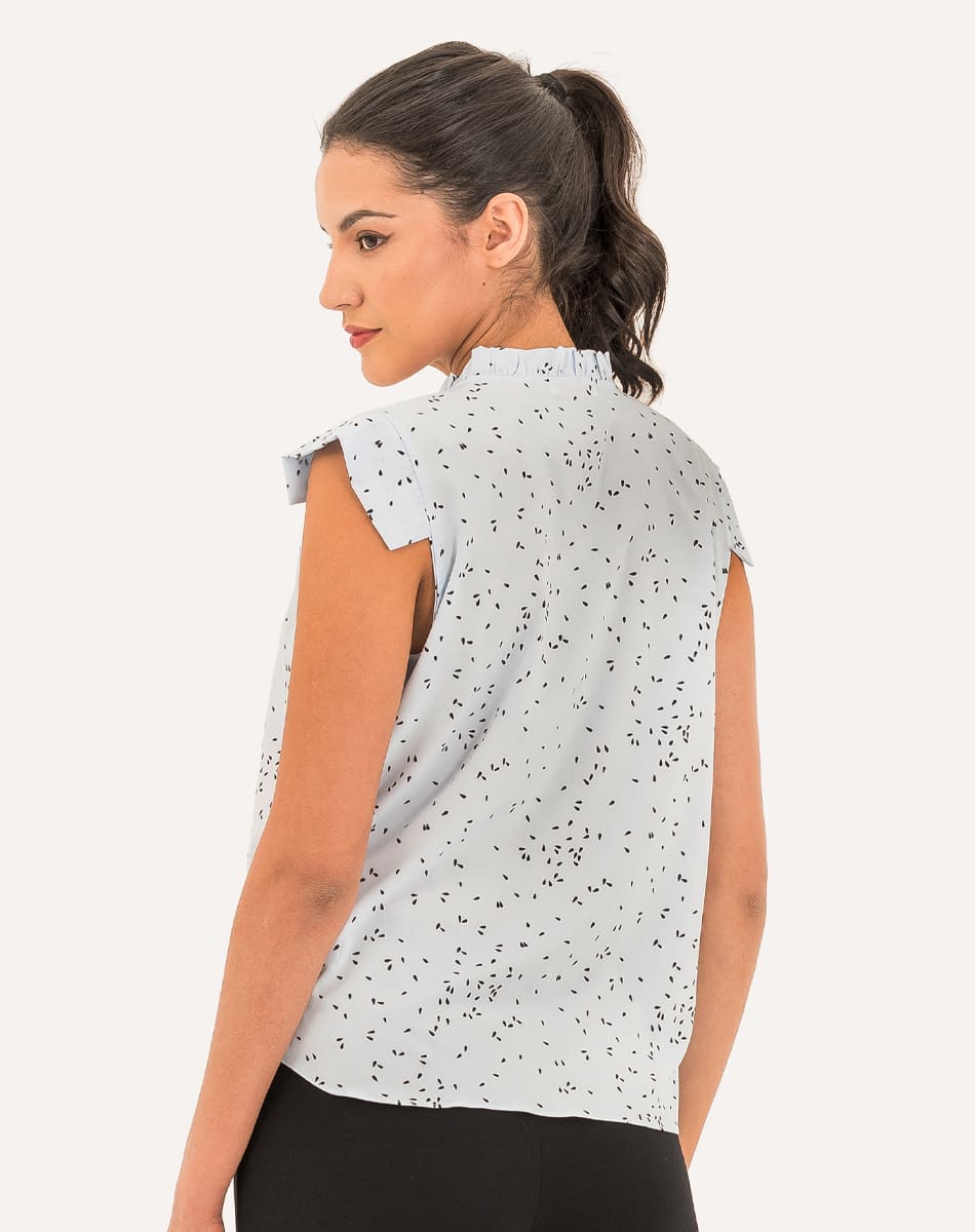 Blusa Con Amarre