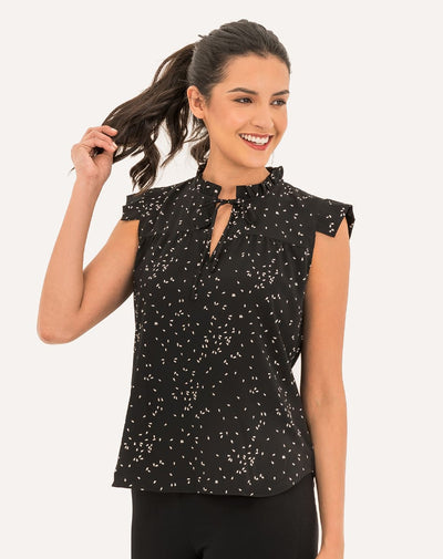 Blusa Con Amarre