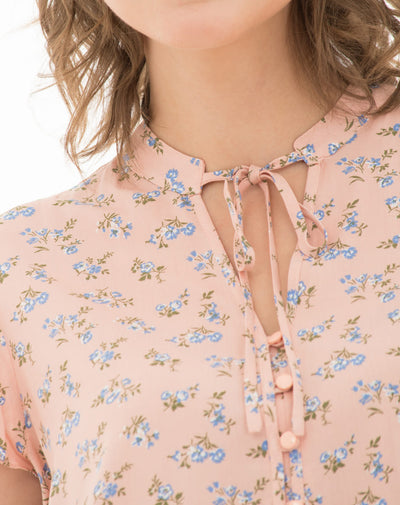 Blusa Estampado De Flores
